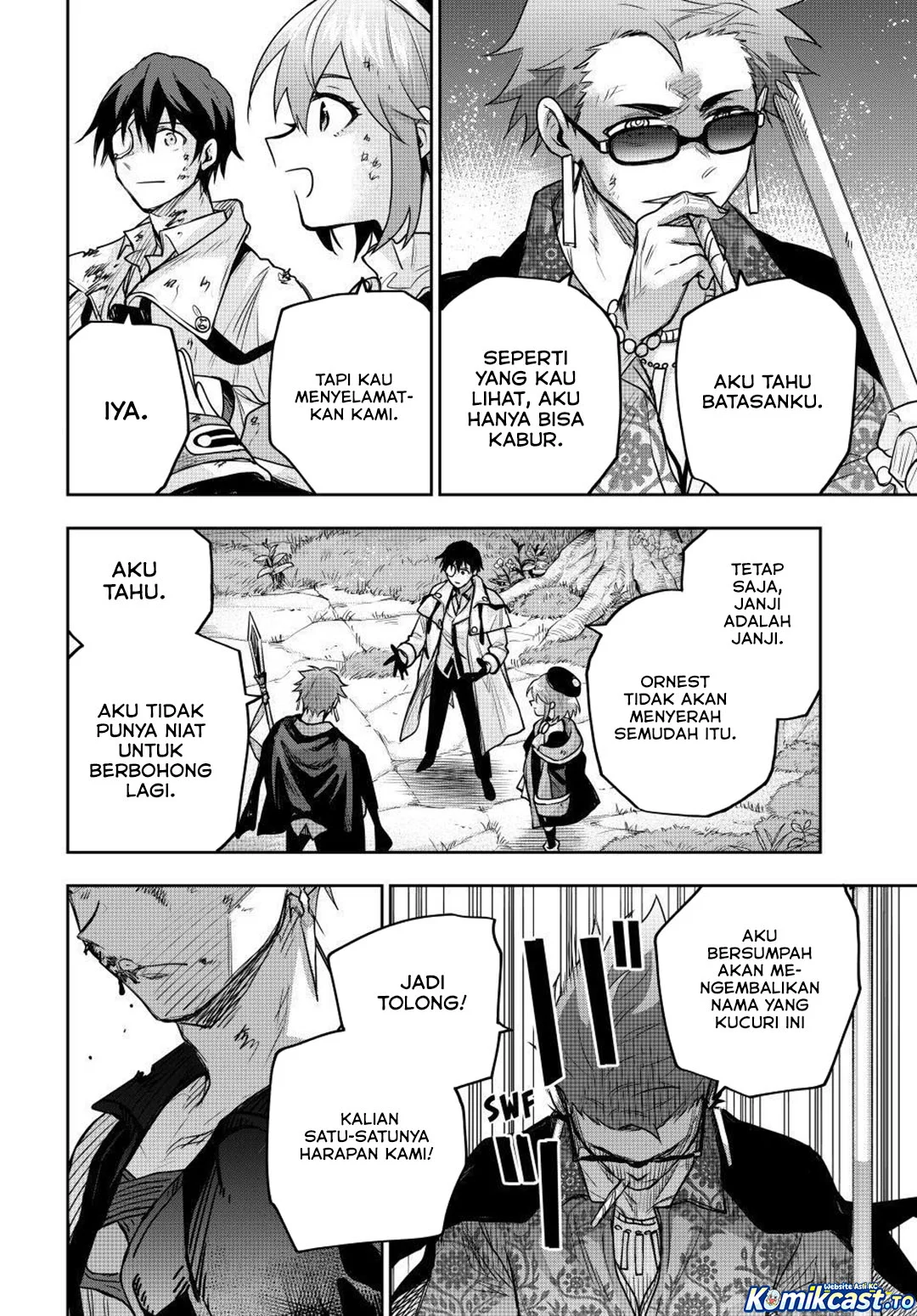A Court Magician, Who Was Focused On Supportive Magic Because His Allies Were Too Weak, Aims To Become The Strongest After Being Banished Chapter 199 Gambar 11