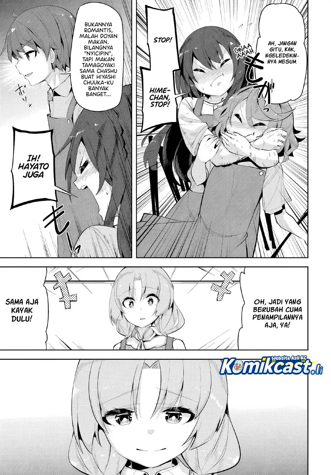 A Neat and Pretty Girl at My New School Is a Childhood Friend Who I Used To Play With Thinking She Was a Boy Chapter 33 Gambar 17