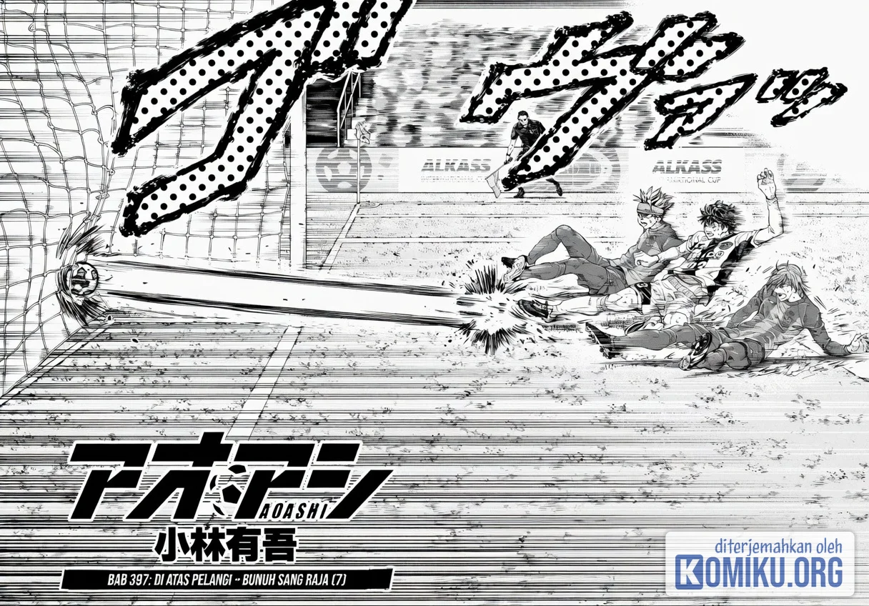 Ao Ashi Chapter 397 Gambar 11
