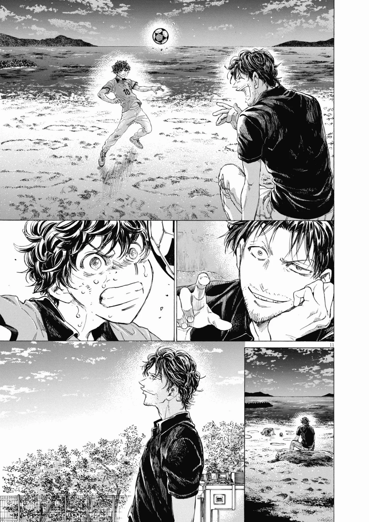 Ao Ashi Chapter 398 Gambar 11