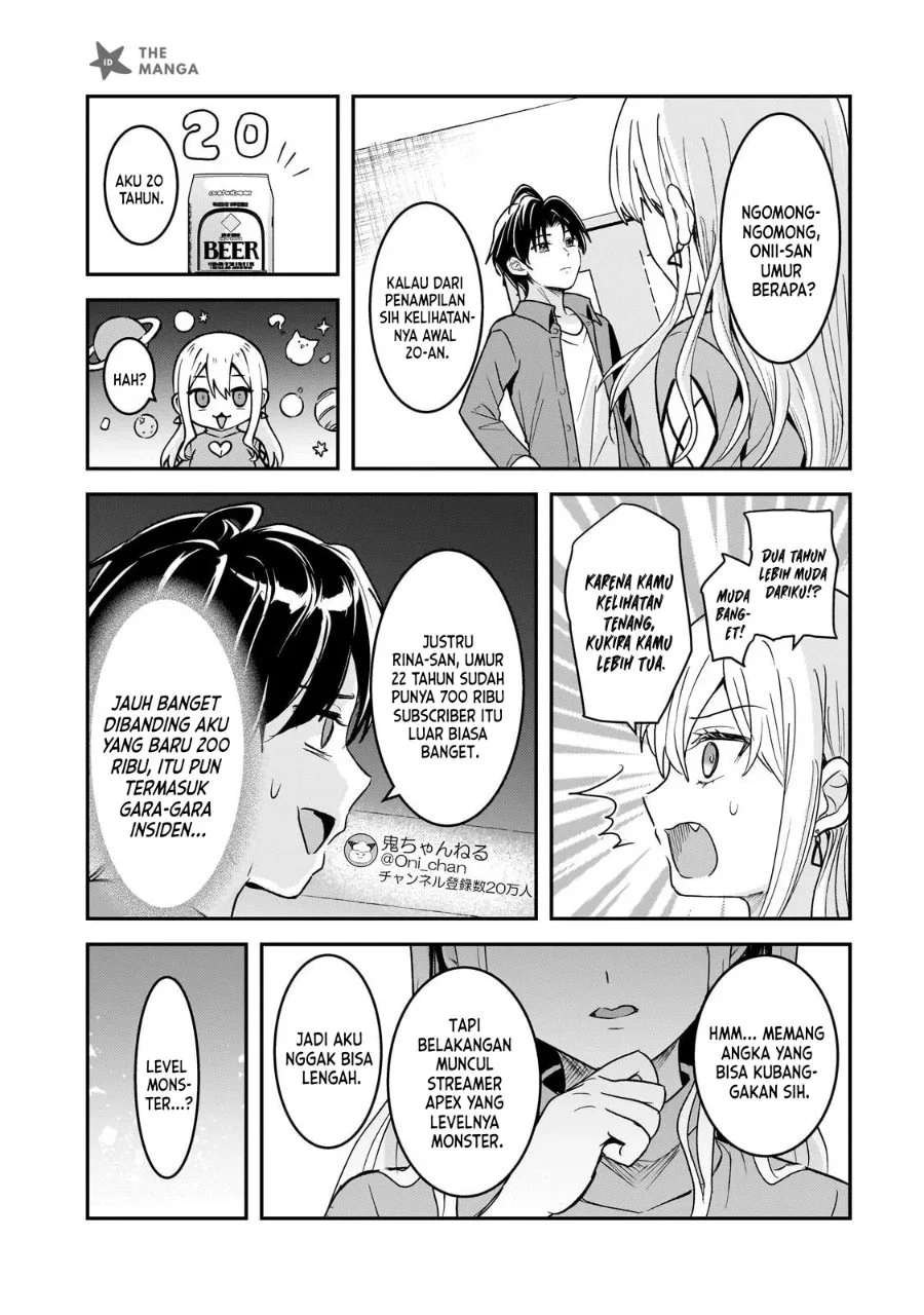 Aorikei Game Haishinsha (20-sai), Haishin no Kiri Wasure ni Yori Ii Hito Bare Suru. Chapter 13 Gambar 17