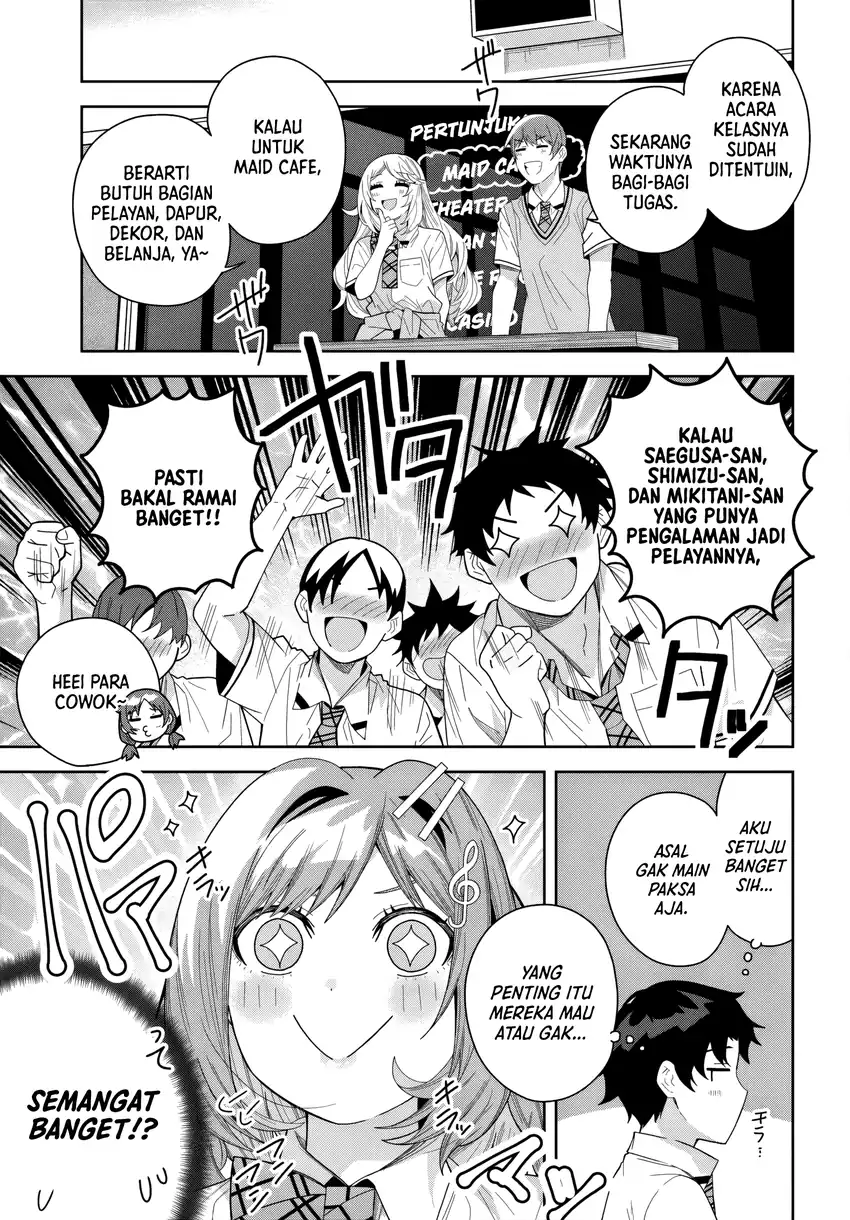 Classmate no Moto Idol ga, Tonikaku Kyodou Fushin Nan desu Chapter 25 Gambar 15