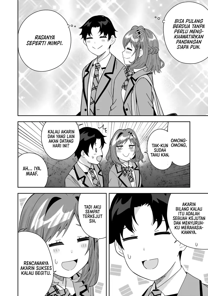 Classmate no Moto Idol ga, Tonikaku Kyodou Fushin Nan desu Chapter 32 Gambar 19