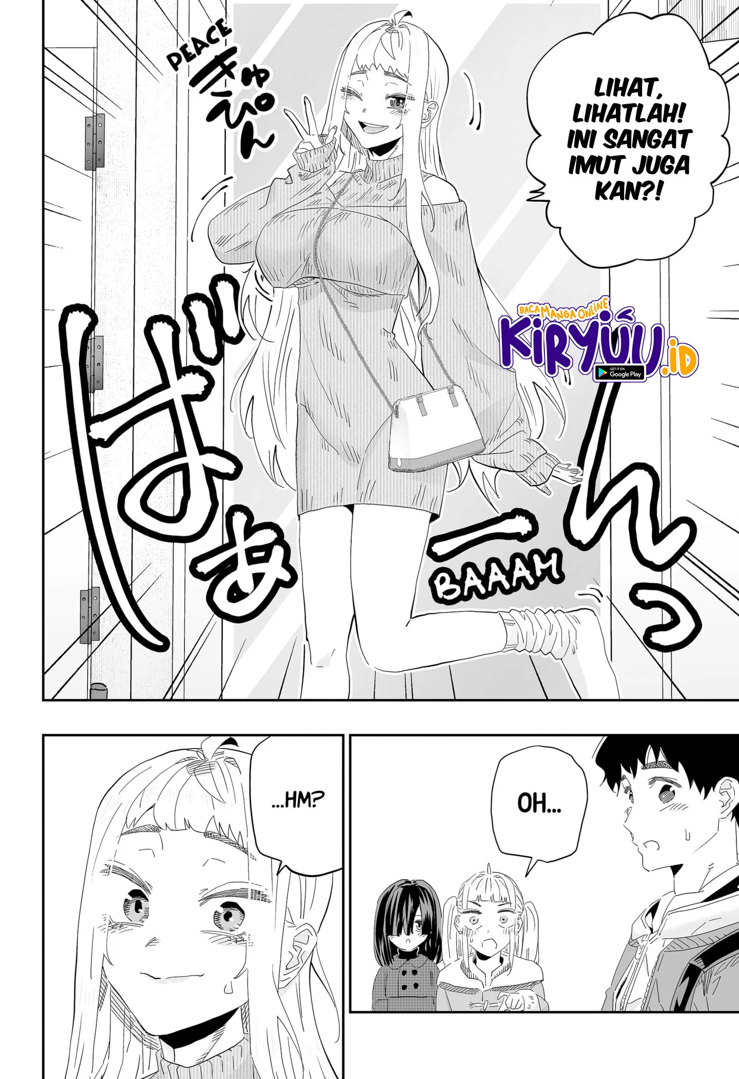 Dosanko Gyaru wa Namaramenkoi Chapter 90 Gambar 15