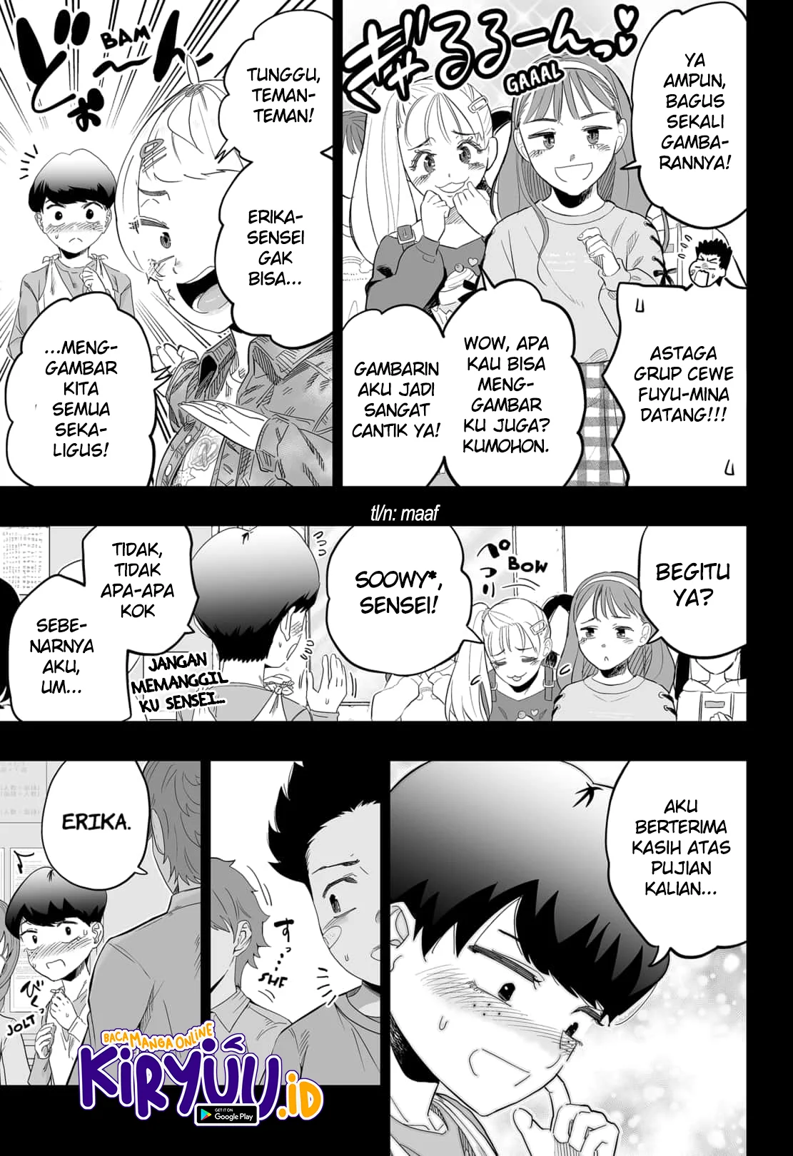 Dosanko Gyaru wa Namaramenkoi Chapter 98 Gambar 13