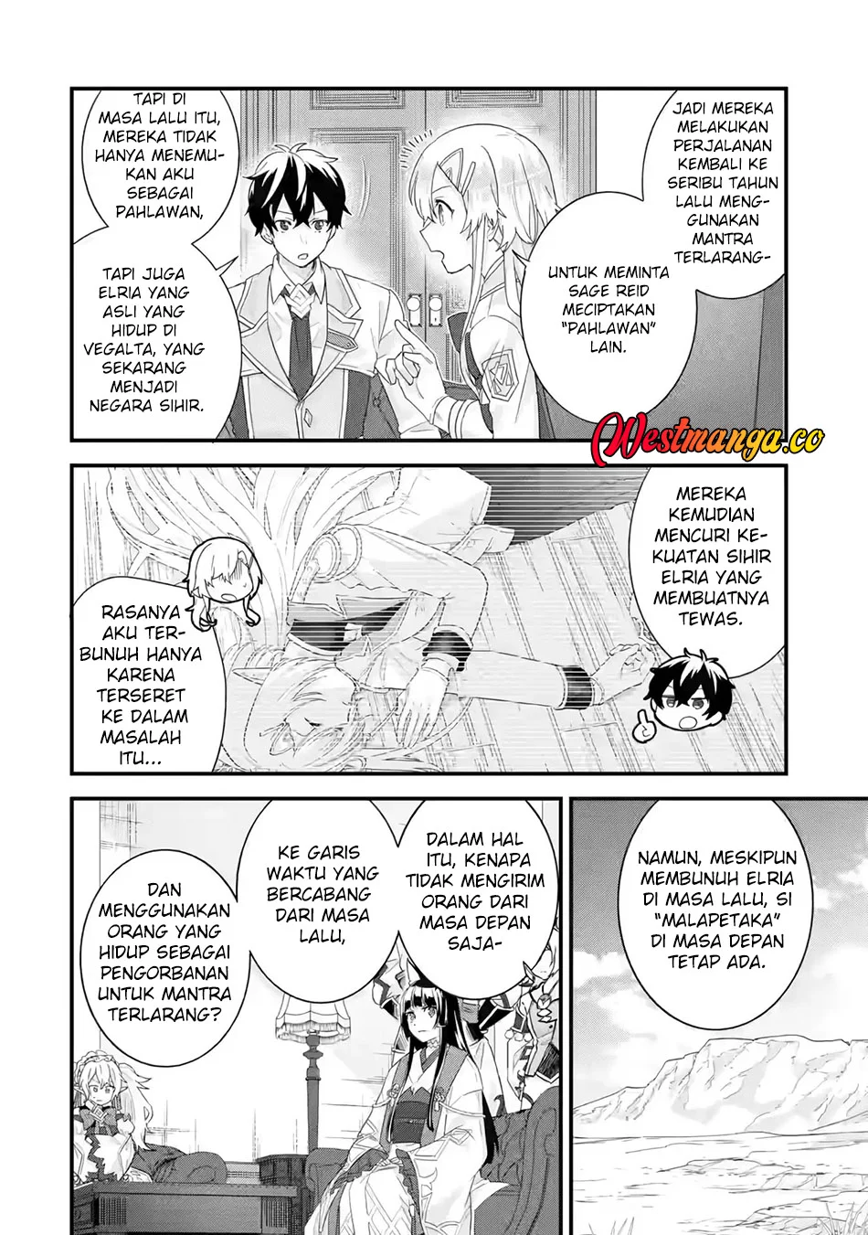 Eiyuu to Kenja no Tensei Kon Chapter 35 Gambar 20