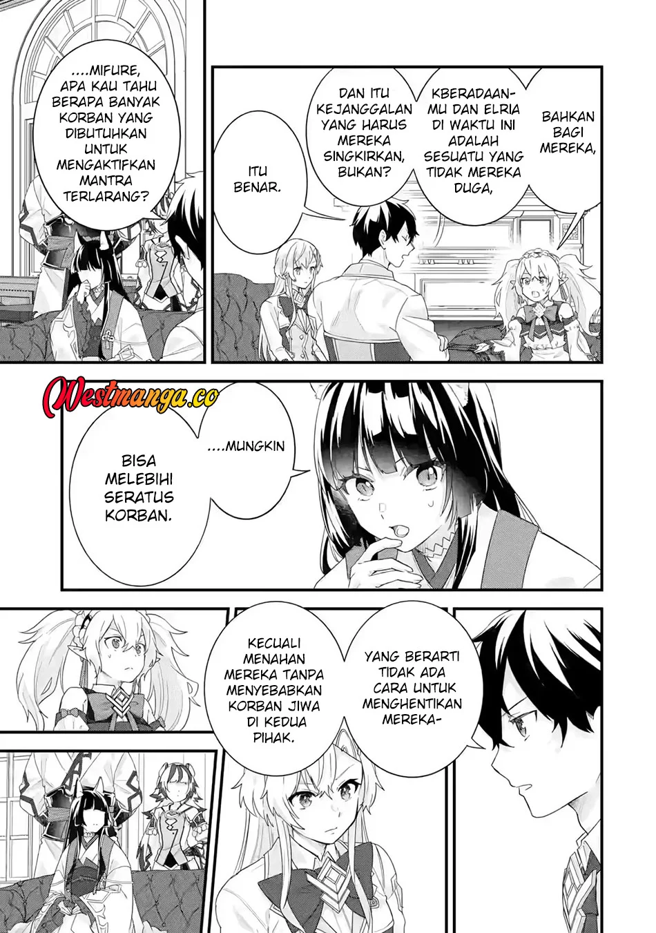 Eiyuu to Kenja no Tensei Kon Chapter 35 Gambar 21