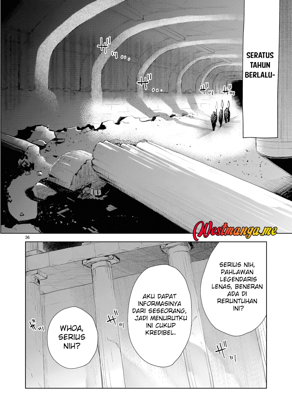 Elf Tsuma to Hajimeru Yuukyuu no Tabi ~Densetsu no Yuusha, Aisuru Elf to Tomoni 100-nen Mae ni Sukutta Sekai wo Tabisuru~ Chapter 1 Gambar 31