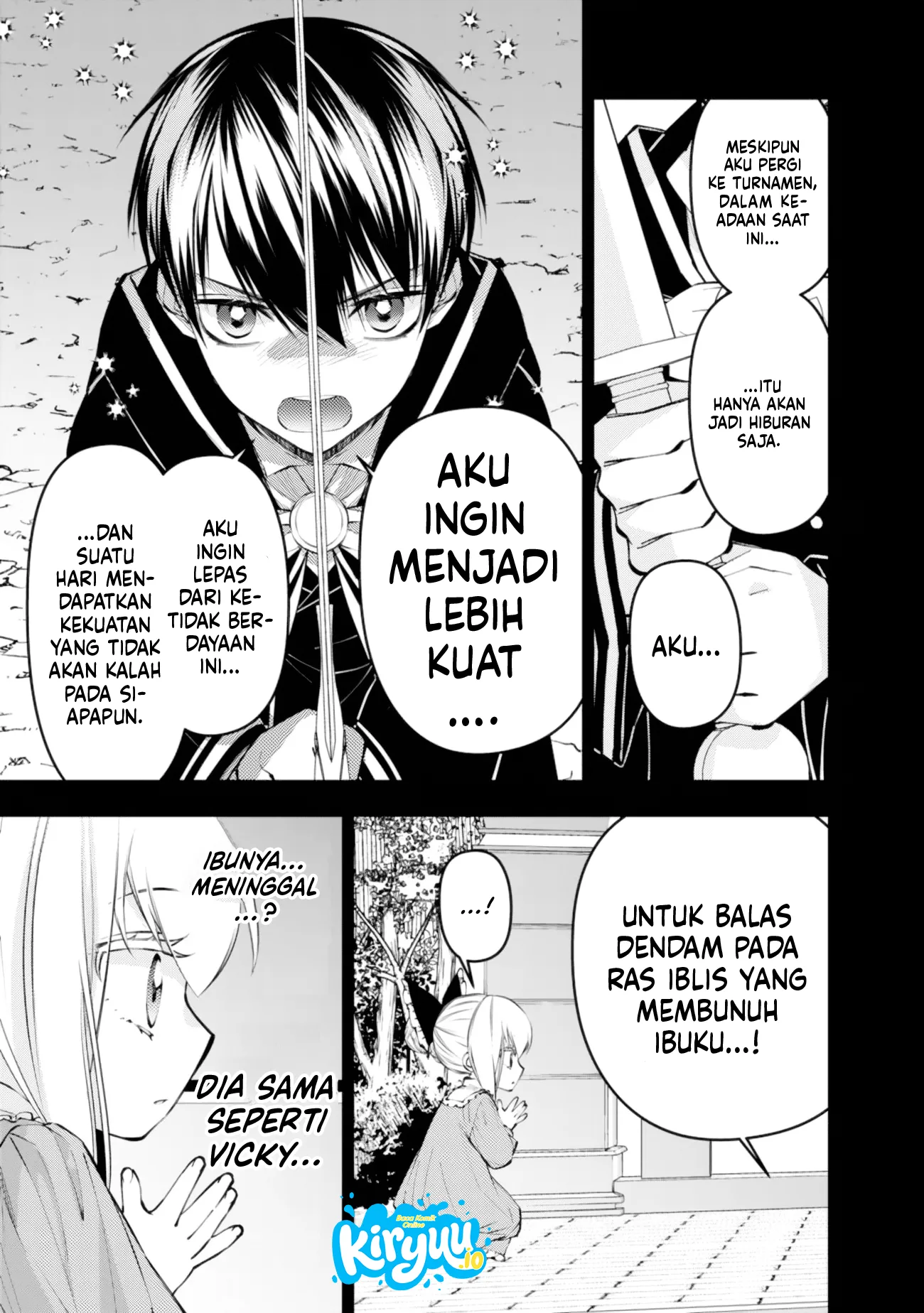 Fukushuu o Koinegau Saikyou Yuusha wa, Yami no Chikara de Senmetsu Musou Suru Chapter 136 Gambar 14