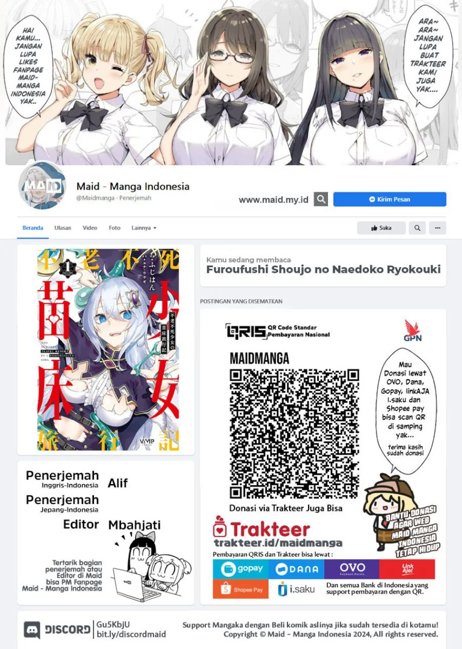 Furoufushi Shoujo no Naedoko Ryokouki Chapter 4 Gambar 16