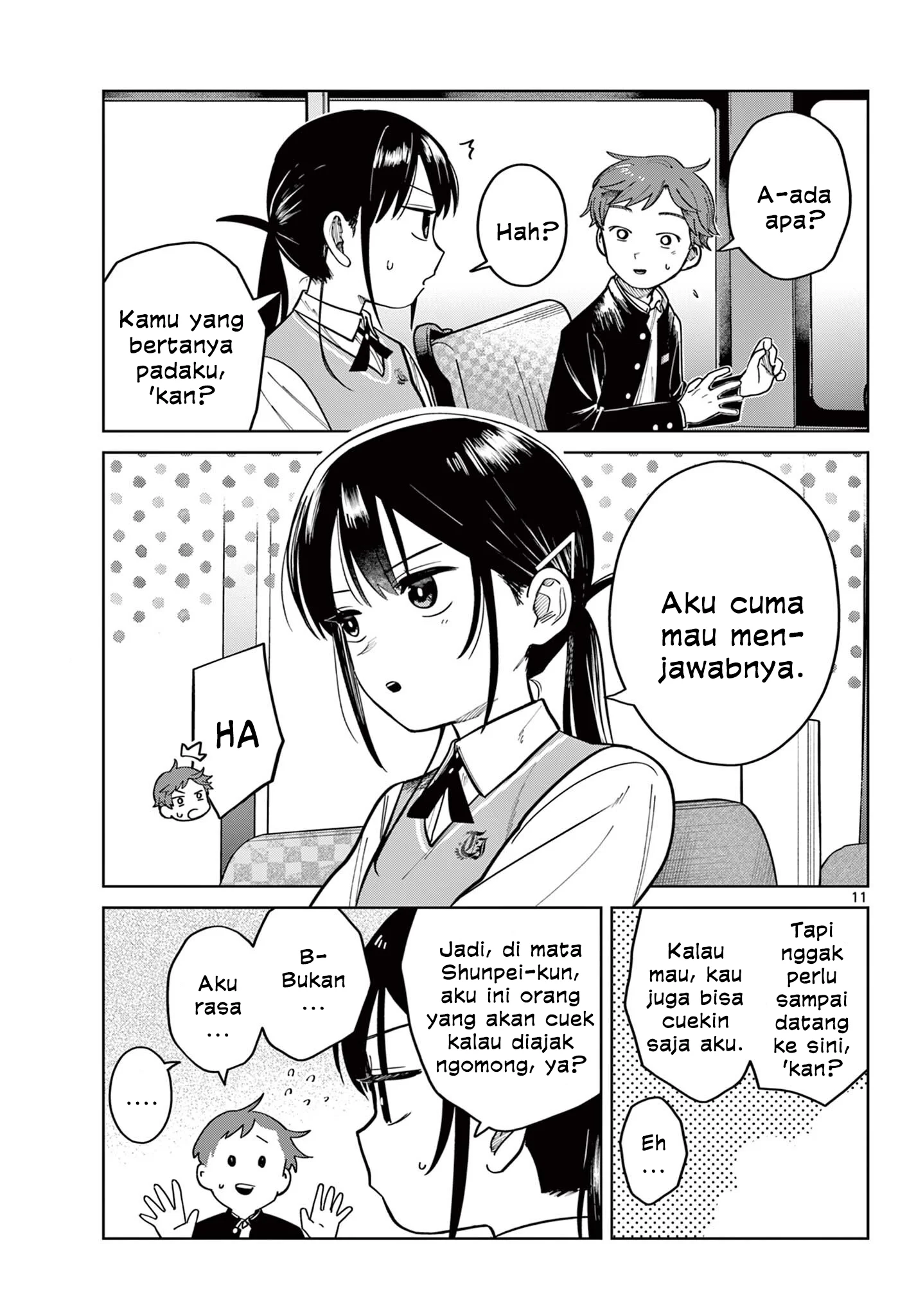 Futari Bus Chapter 3 Gambar 11