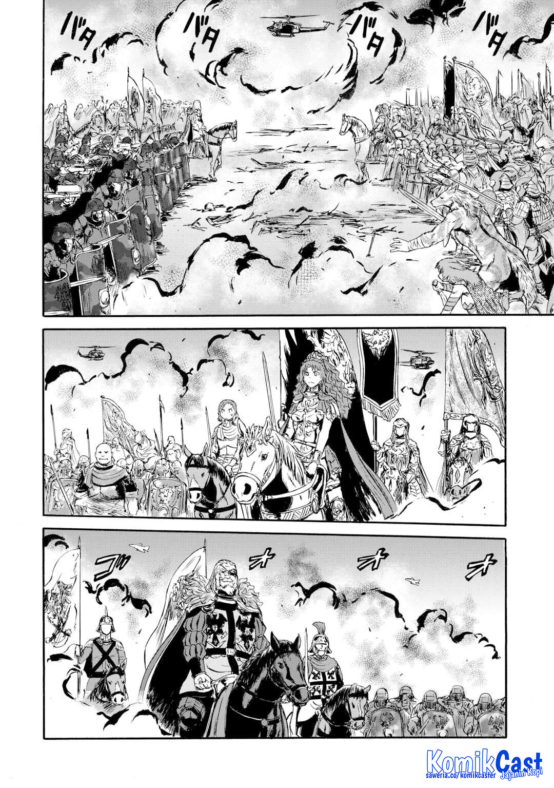 Gate – Jietai Kare no Chi nite Kaku Tatakeri Chapter 143.2 Gambar 30