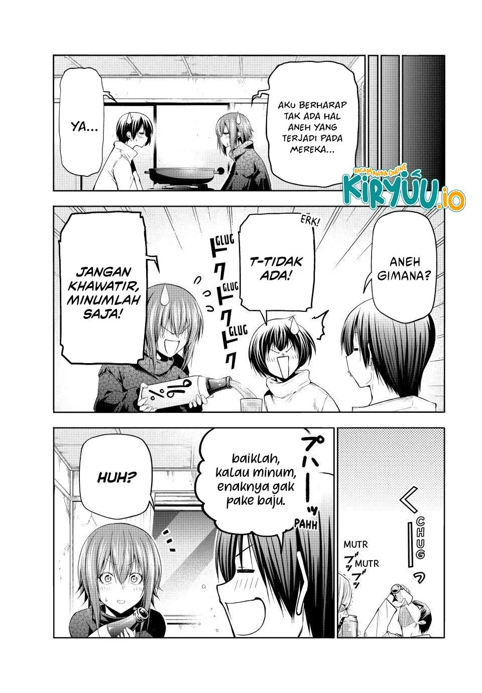 Grand Blue Chapter 107 Gambar 23