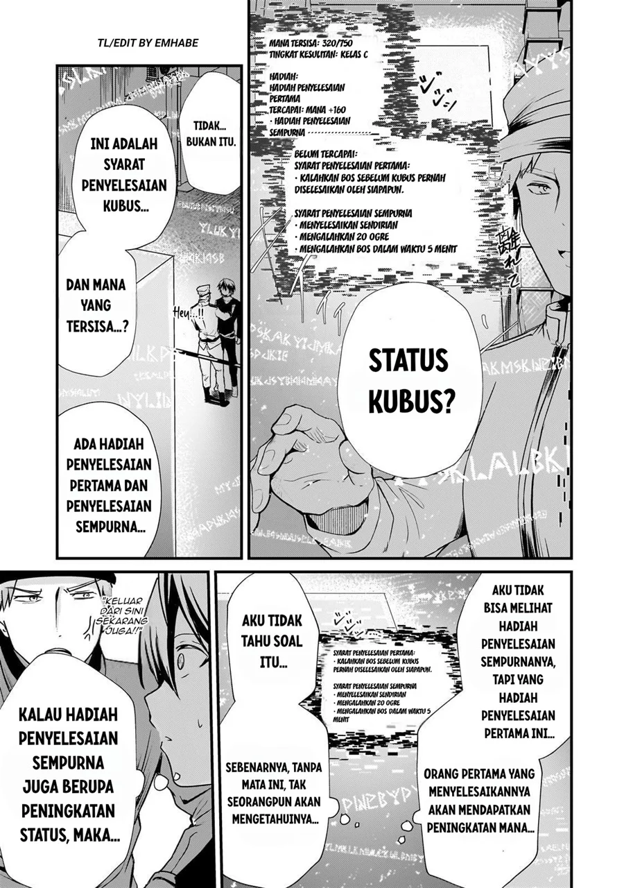 Hai no Sekai wa Kami-no-me de Irodoku: Ore dake Mieru Status de, Saijaku kara Saikyou e Kageagaru Chapter 10 Gambar 12