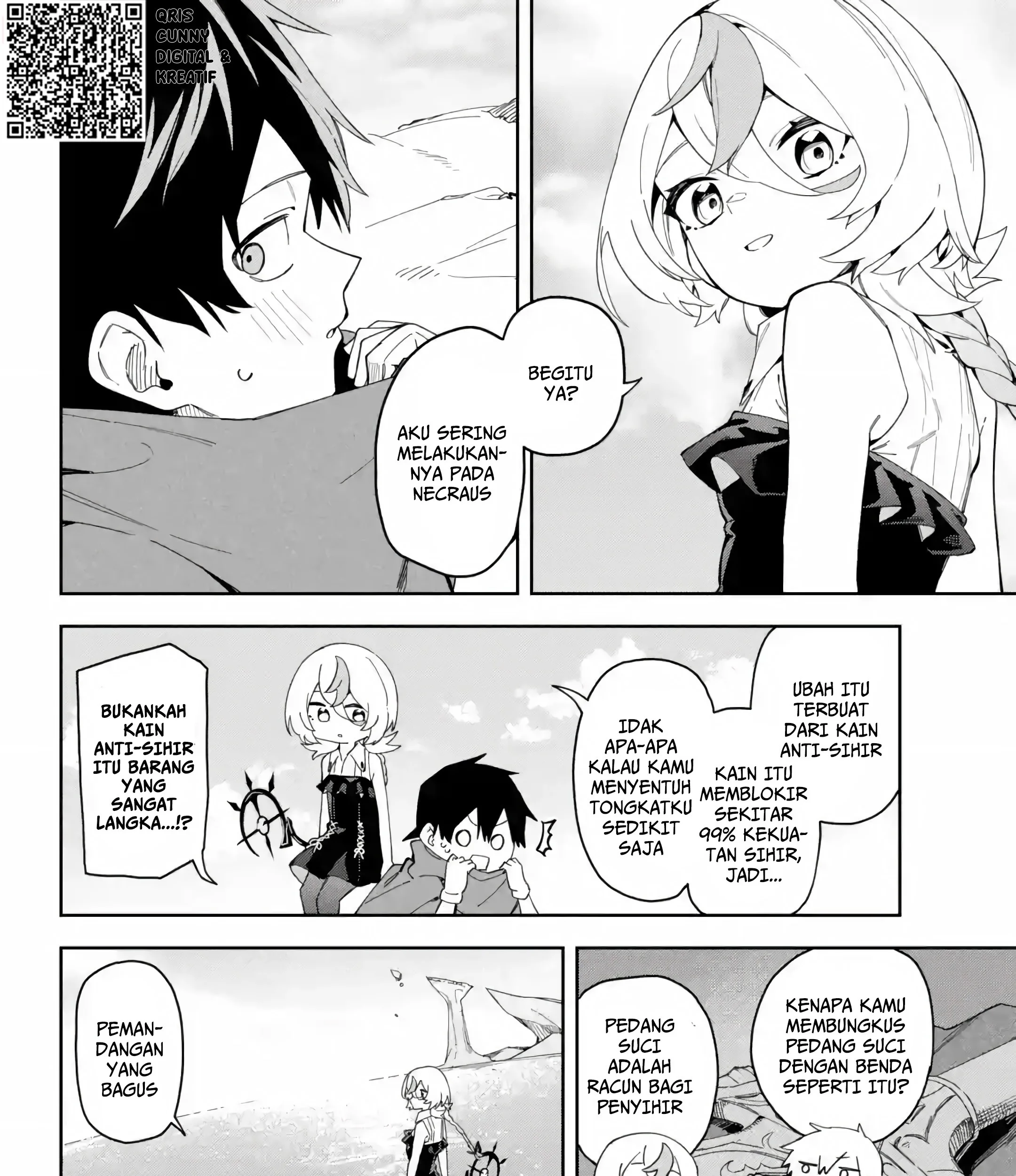Hatsukoi no Majo kara Tanomareta Shigoto wa, Kanojo ga Shinu made no Junbi datta. Chapter 1 Gambar 77