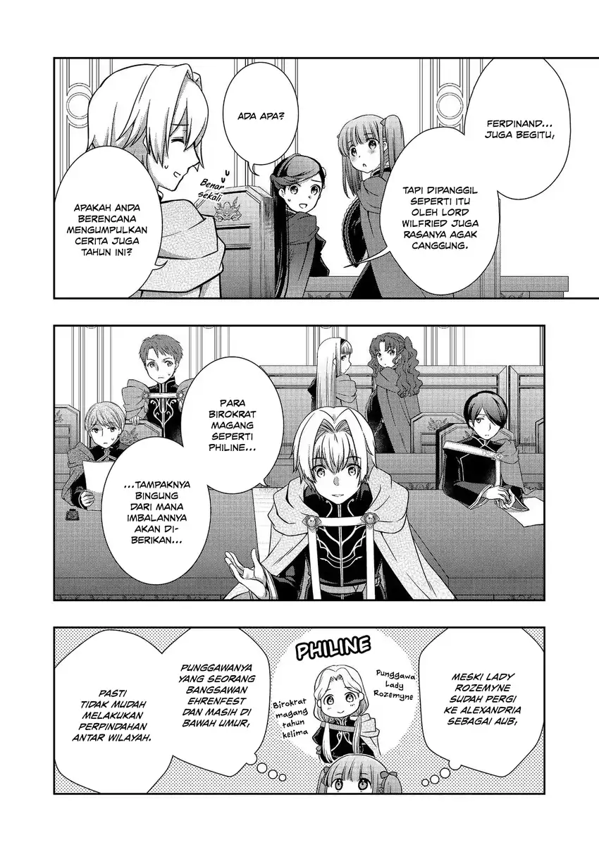 Honzuki no Gekokujou: Hannerōre no Kizoku-in Gonensei Ichi – Koishite Mitai O’hime-sama Chapter 6 Gambar 12