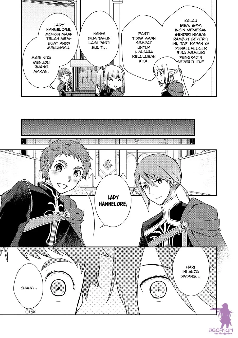 Honzuki no Gekokujou: Hannerōre no Kizoku-in Gonensei Ichi – Koishite Mitai O’hime-sama Chapter 8 Gambar 16