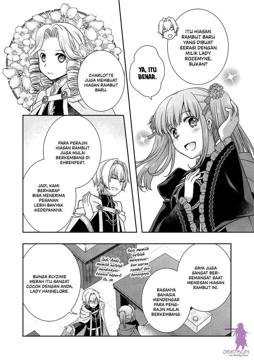 Honzuki no Gekokujou: Hannerōre no Kizoku-in Gonensei Ichi – Koishite Mitai O’hime-sama Chapter 9 Gambar 12