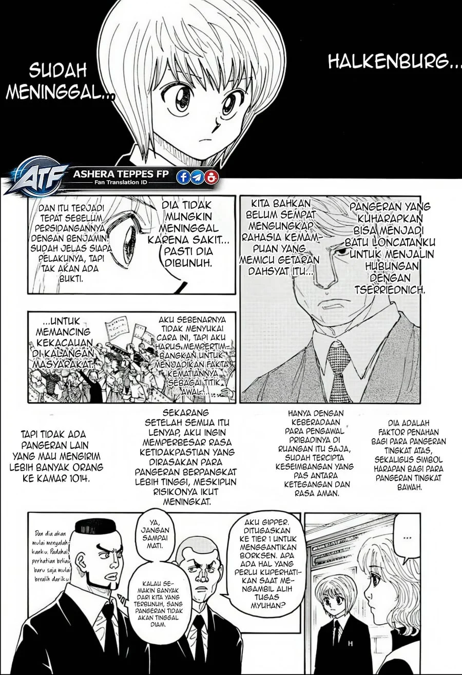 Hunter x Hunter Chapter 411 Gambar 13