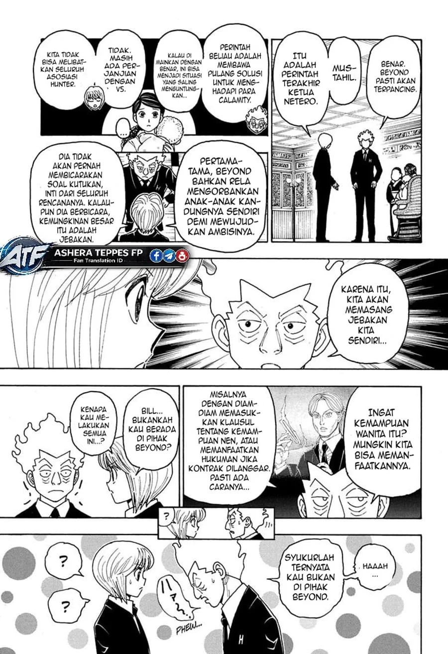Hunter x Hunter Chapter 414 Gambar 12