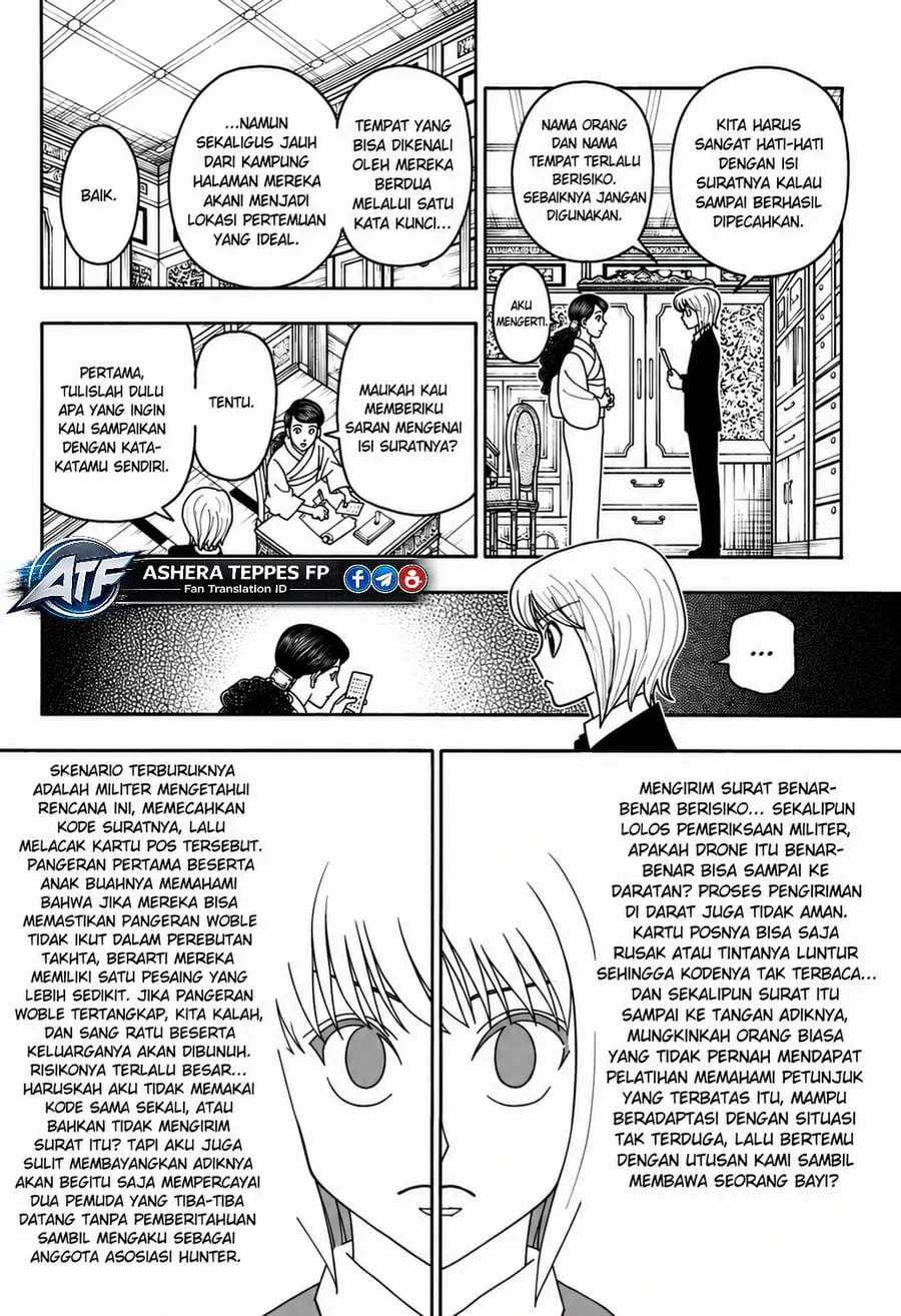 Hunter x Hunter Chapter 415 Gambar 11
