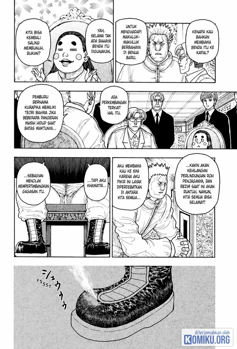 Hunter x Hunter Chapter 417 Gambar 11
