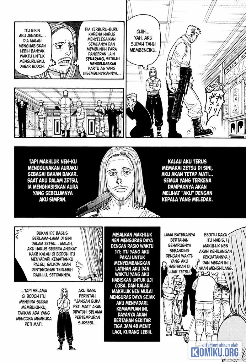Hunter x Hunter Chapter 418 Gambar 11
