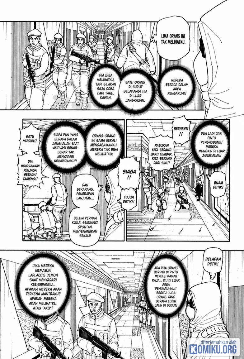 Hunter x Hunter Chapter 419 Gambar 11