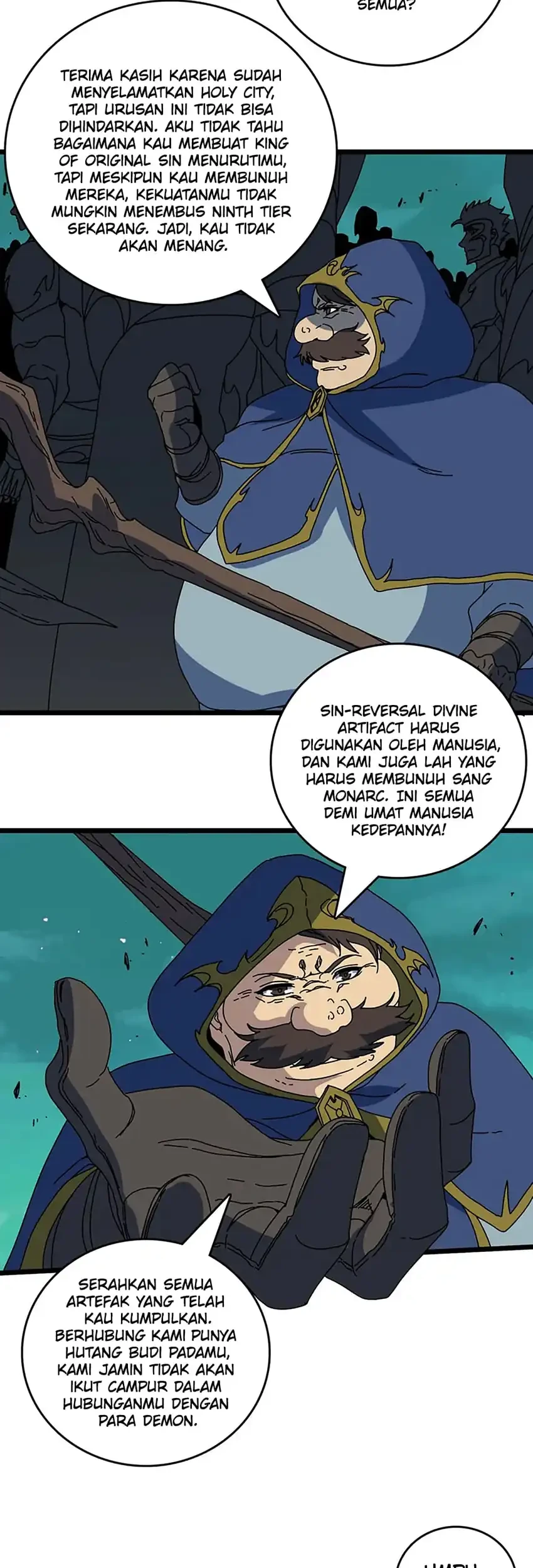 I Become Invincible Black Dragon Boss At The Start Chapter 100 Gambar 26