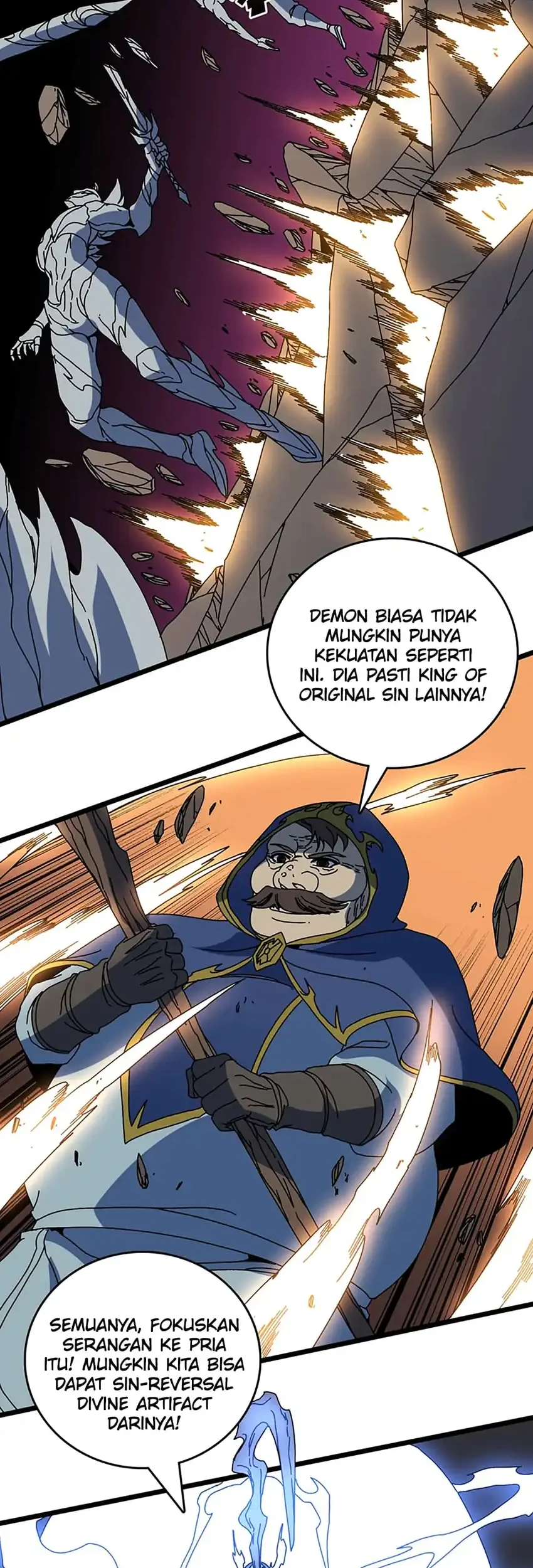 I Become Invincible Black Dragon Boss At The Start Chapter 99 Gambar 22