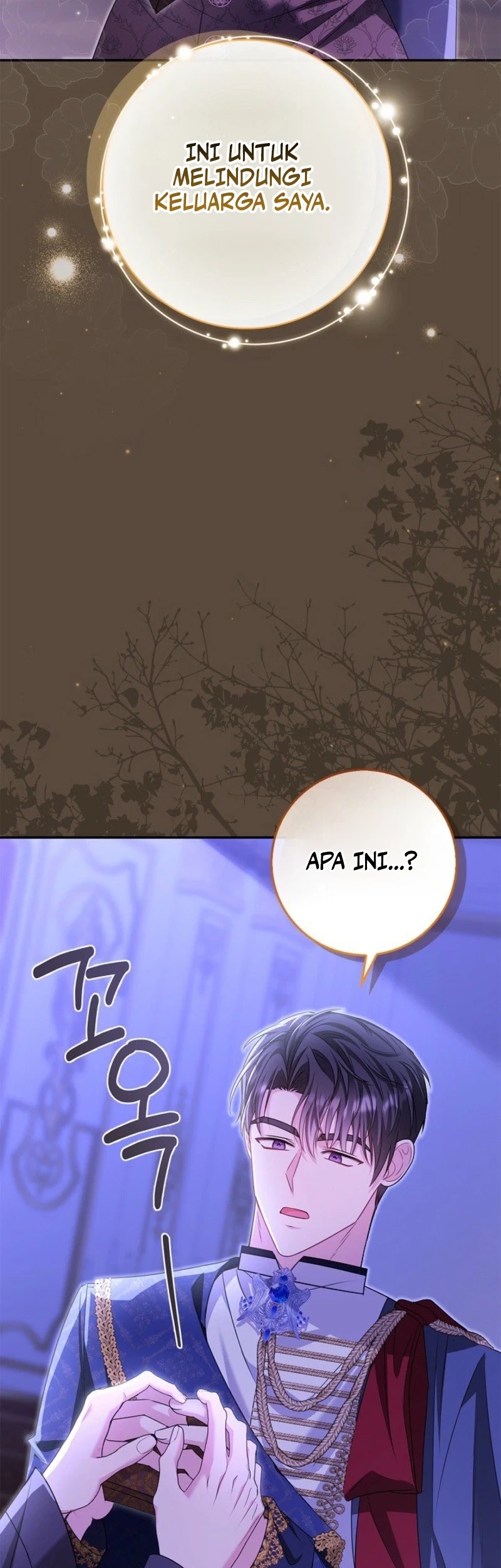 I Live With My Villain Uncle Chapter 55 Gambar 35