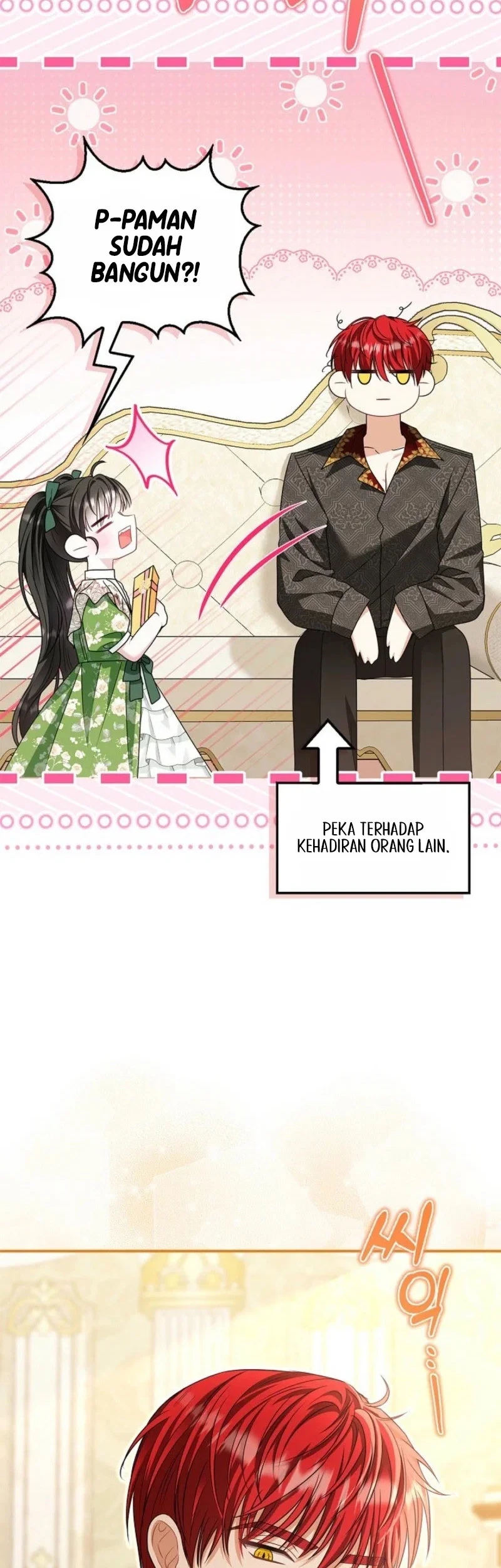 I Live With My Villain Uncle Chapter 56 Gambar 33