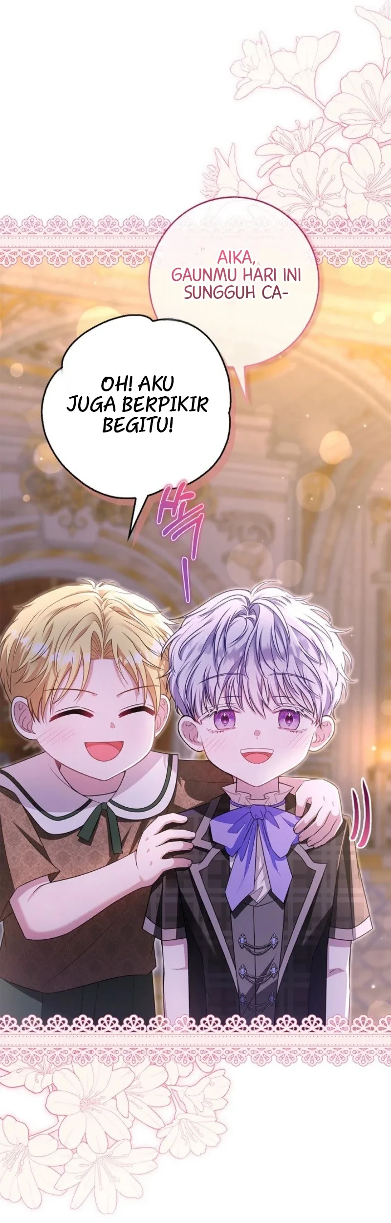 I Live With My Villain Uncle Chapter 58 Gambar 36