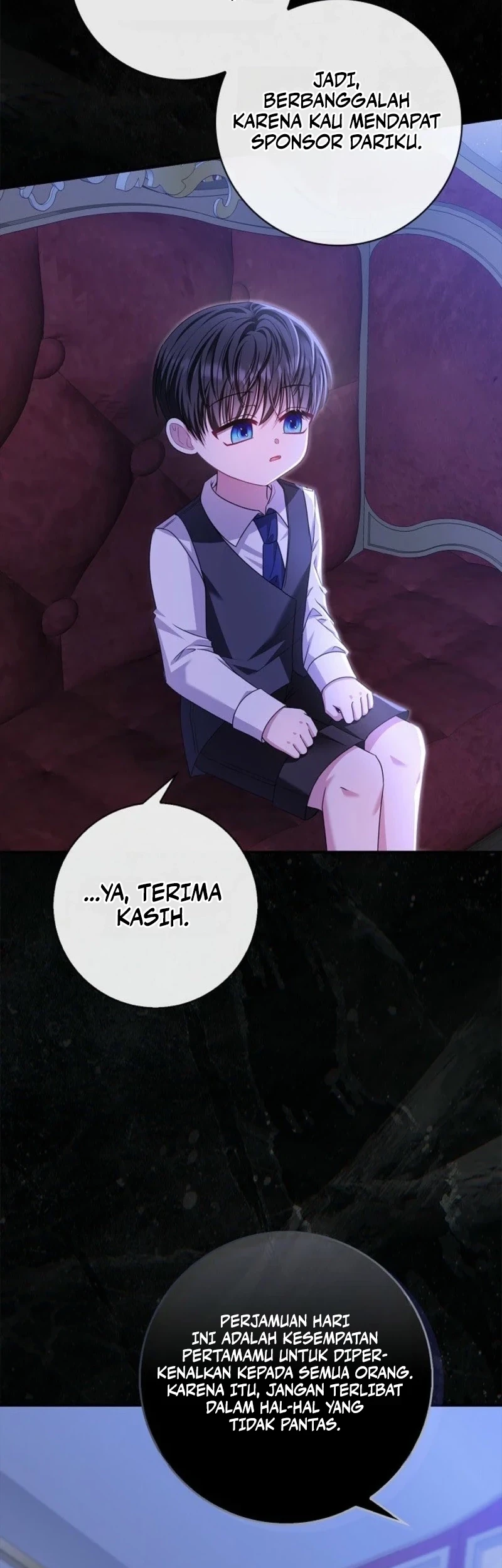 I Live With My Villain Uncle Chapter 60 Gambar 33