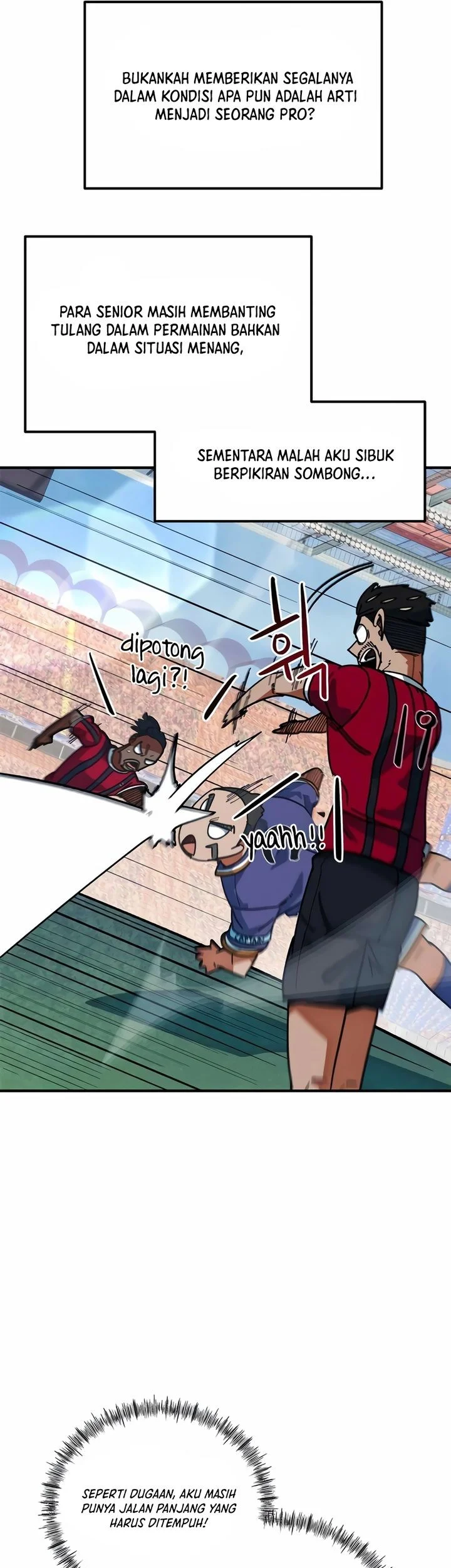 I’m Being Misunderstood as a Soccer Genius Chapter 62 Gambar 47
