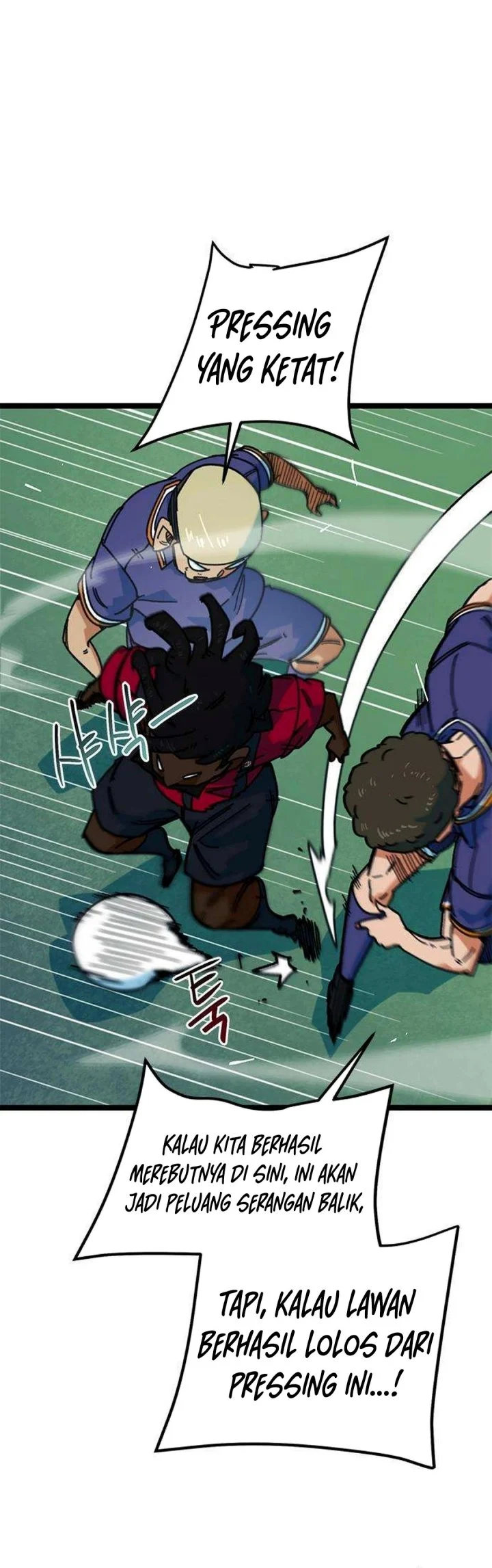 I’m Being Misunderstood as a Soccer Genius Chapter 87 Gambar 42