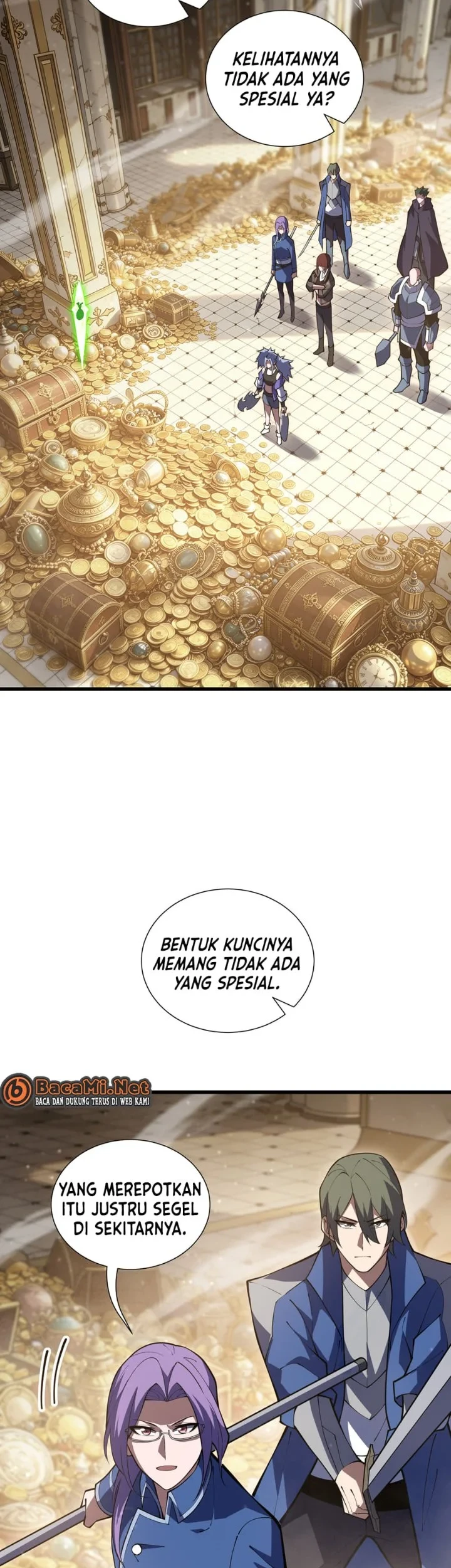 I Owe A Billion Dollars And I am Forced to Become A Worker For An Evil God Chapter 52 Gambar 28