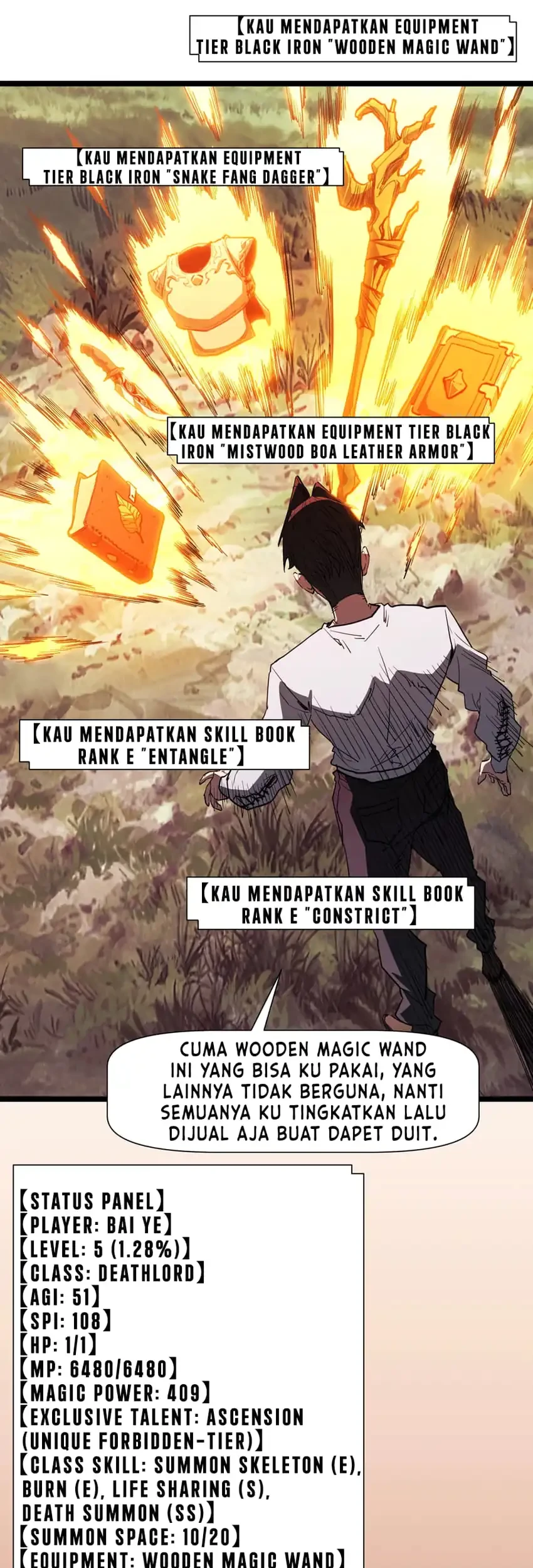 Invincible With Only a Single Point of HP Chapter 3 Gambar 20