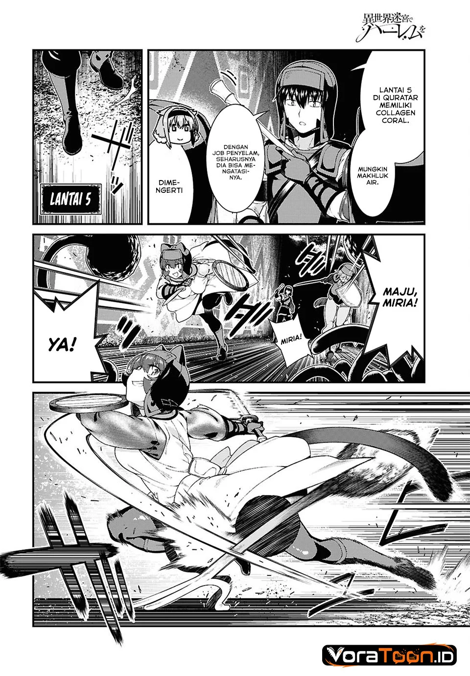 Isekai Meikyuu de Harem wo Chapter 111 Gambar 11