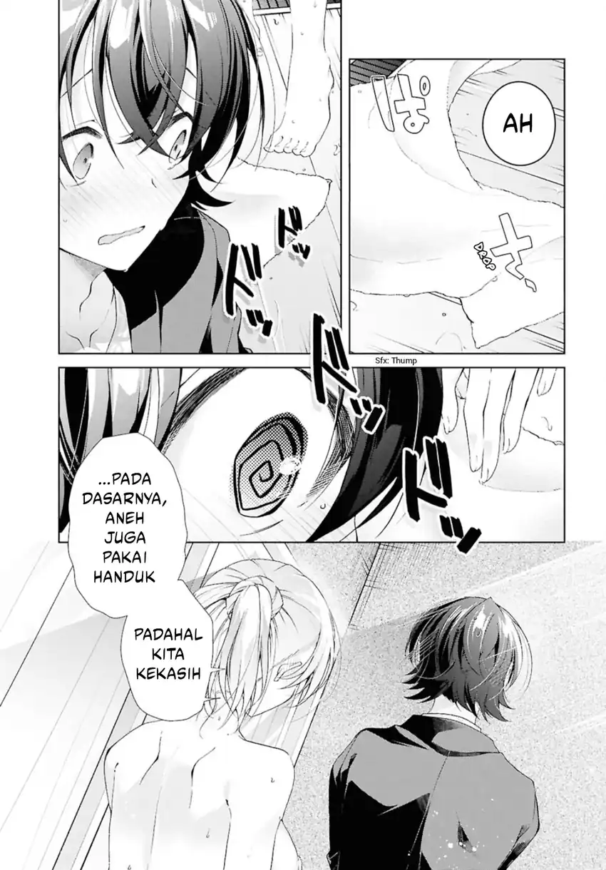 Isshiki-san wa Koi wo Shiritai Chapter 42 Gambar 17