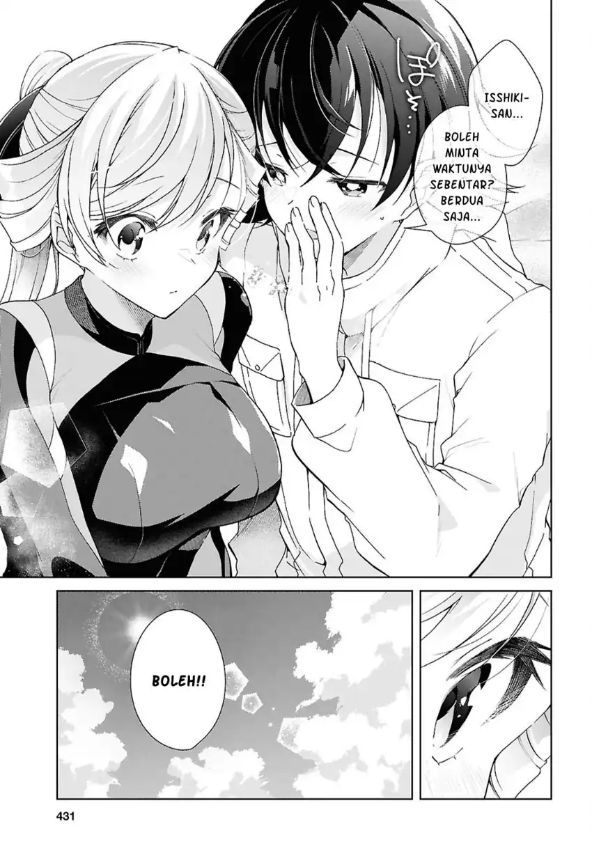 Isshiki-san wa Koi wo Shiritai Chapter 57 Gambar 18