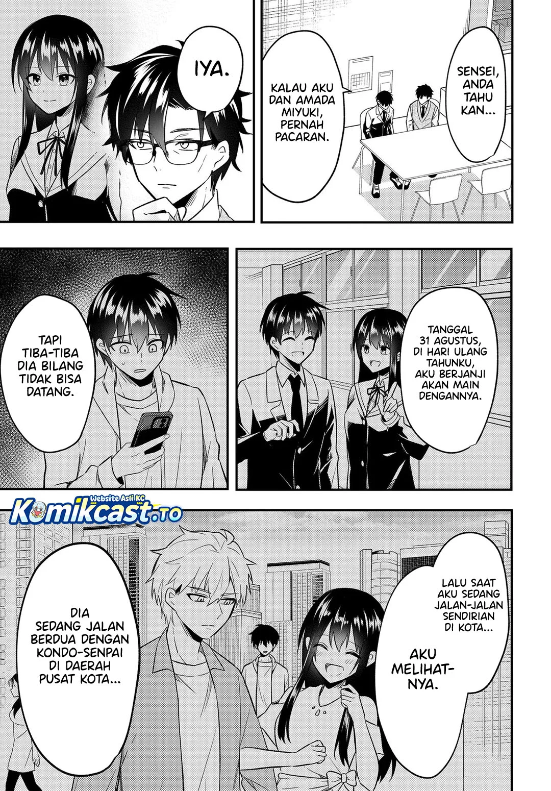 Jinsei Gyakuten Uwaki sare, Enzai wo Kiserareta Ore ga, Gakuen Ichi no Bishoujo ni Natsuka reru Chapter 7.2 Gambar 11