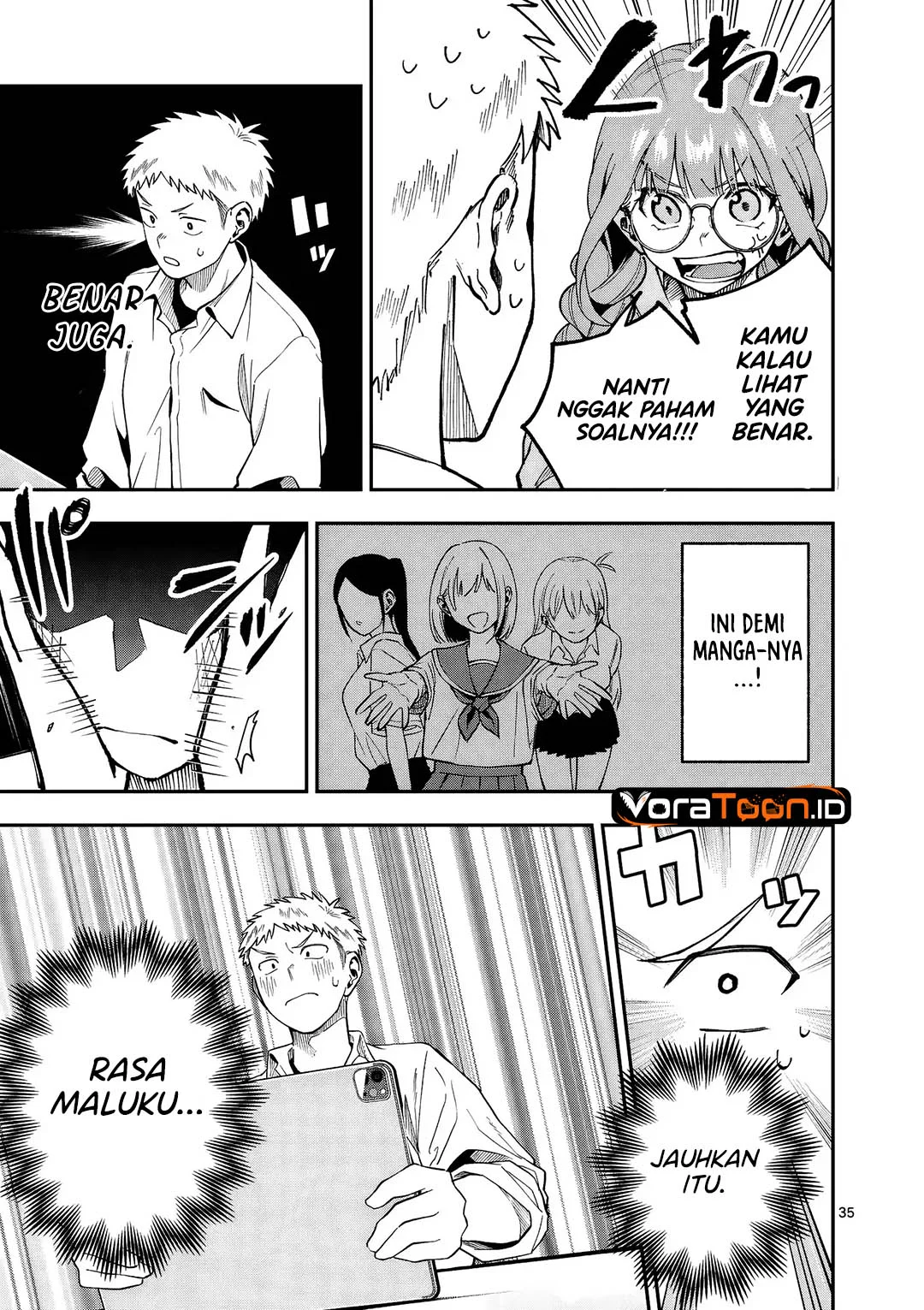 Kakushite Kisetsu wa Ao wo Shiru Chapter 1 Gambar 35
