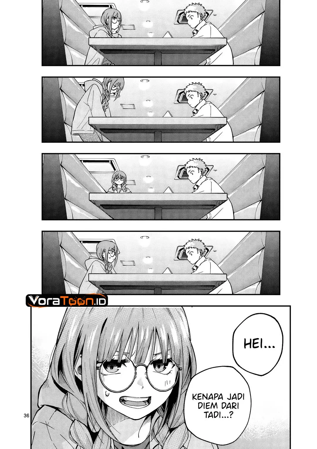 Kakushite Kisetsu wa Ao wo Shiru Chapter 1 Gambar 36
