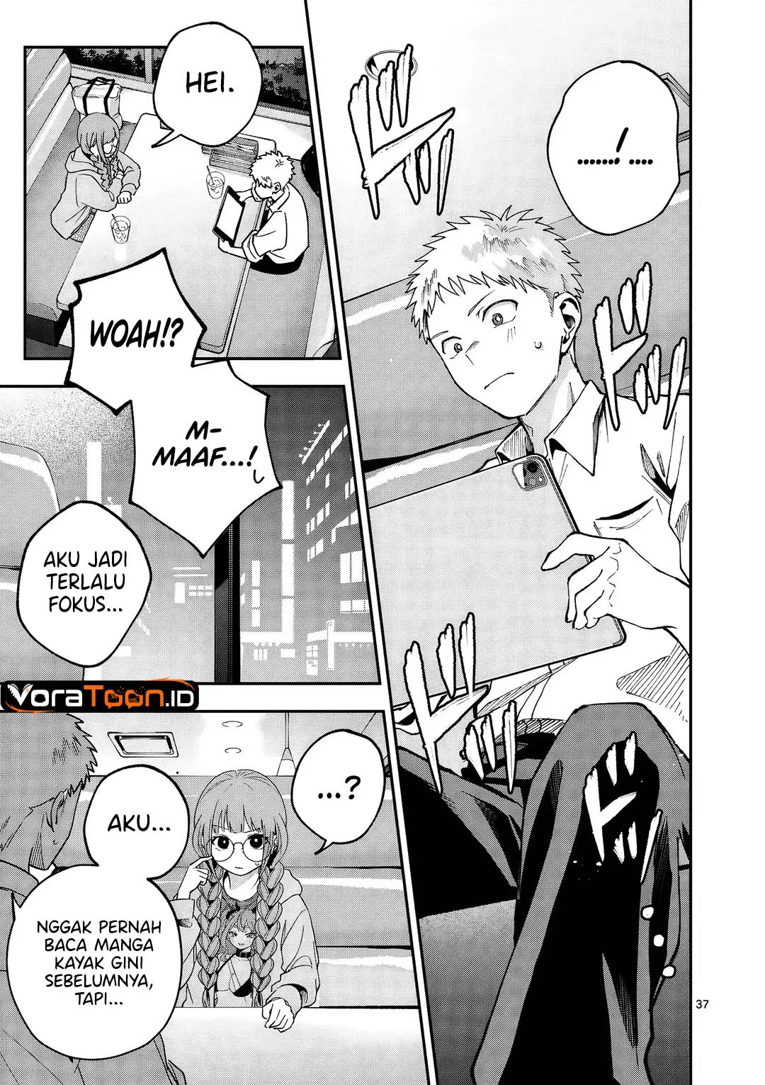 Kakushite Kisetsu wa Ao wo Shiru Chapter 1 Gambar 37