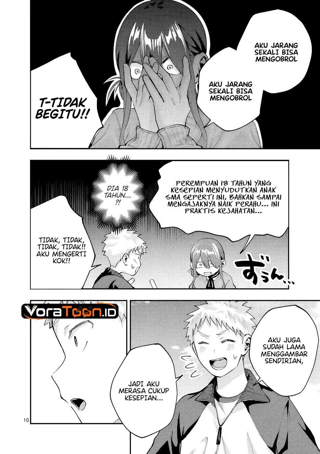 Kakushite Kisetsu wa Ao wo Shiru Chapter 7 Gambar 11