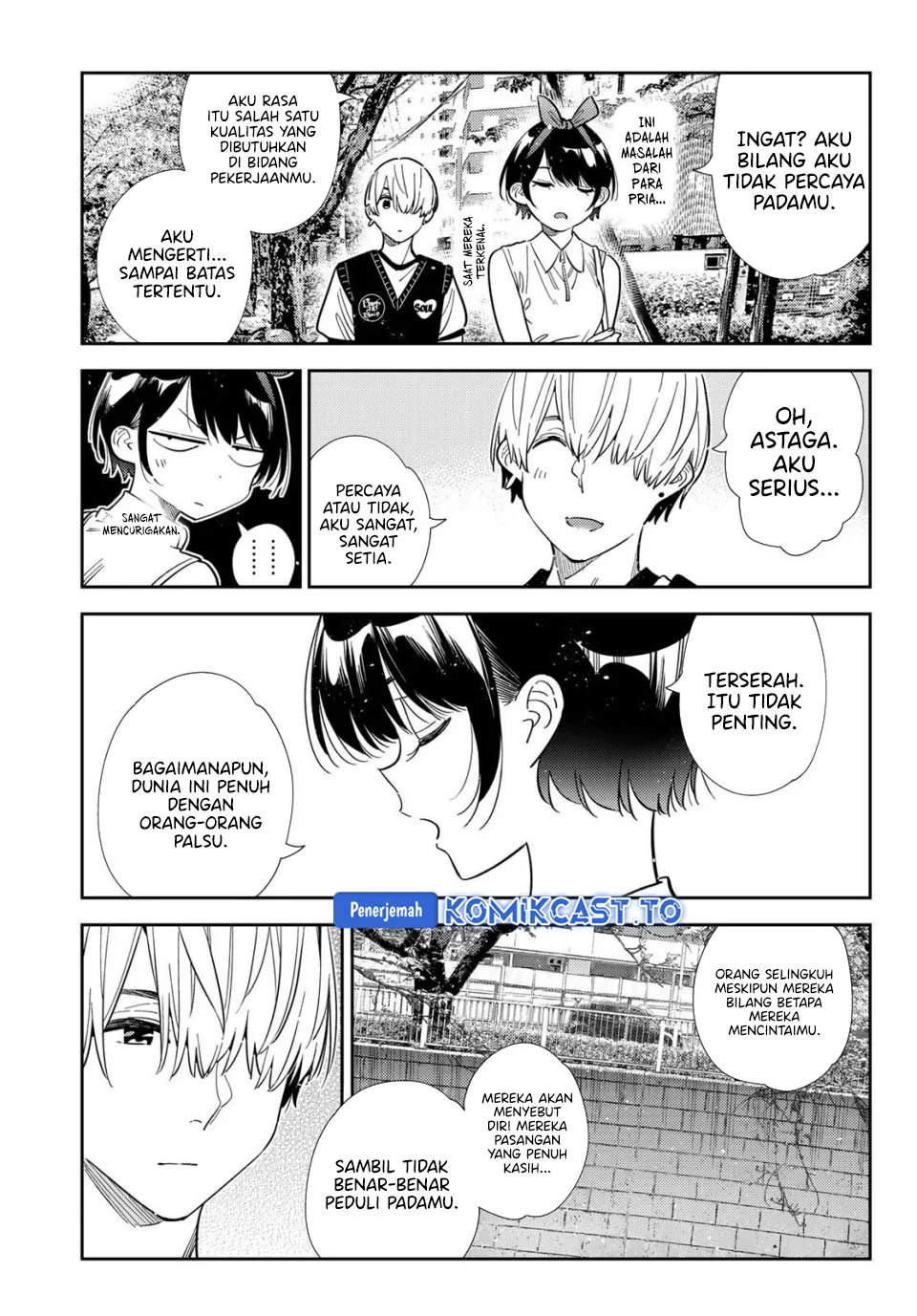 Kanojo Okarishimasu Chapter 428 Gambar 12