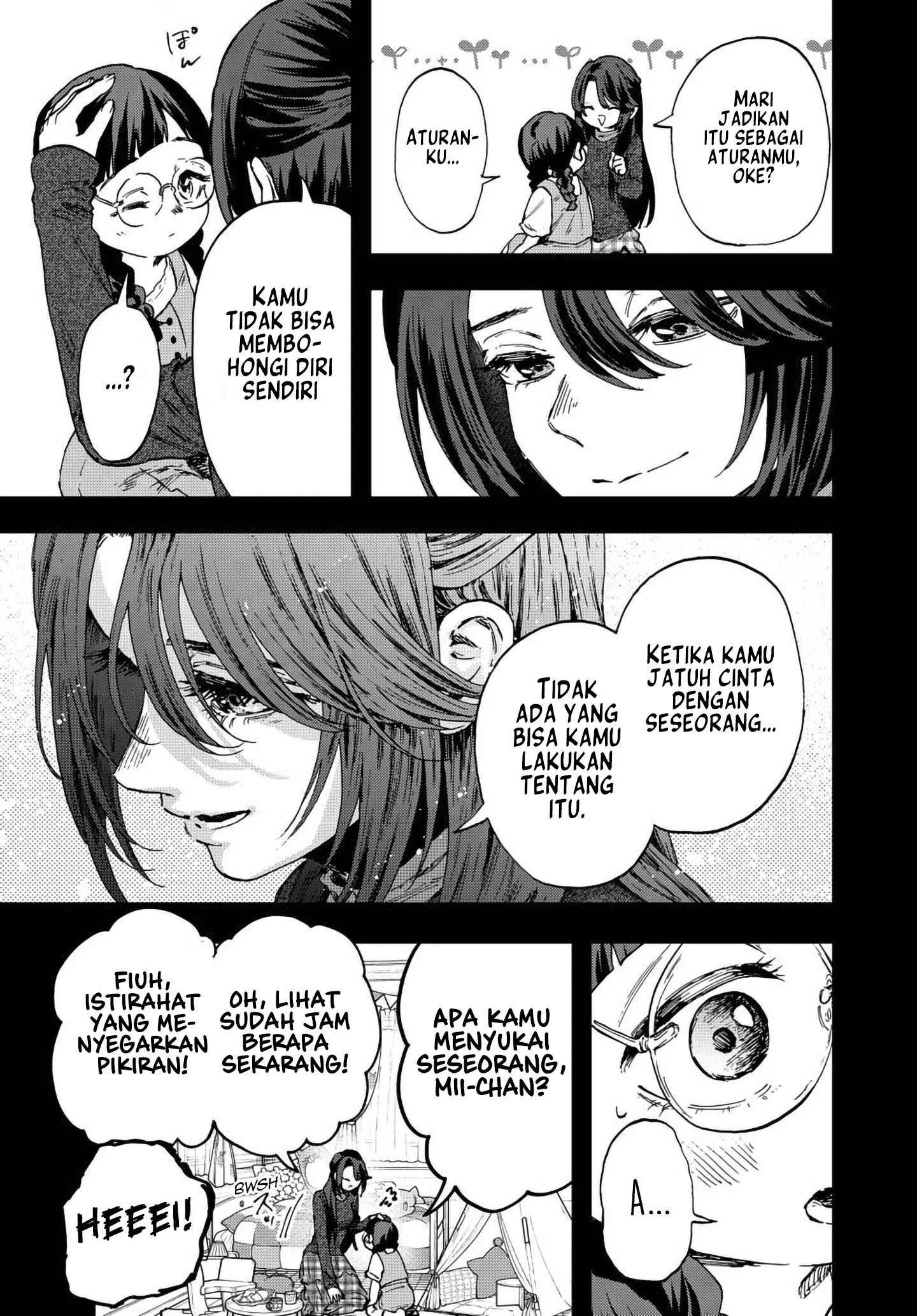 Kaoru Hana wa Rin to Saku Chapter 195 Gambar 12