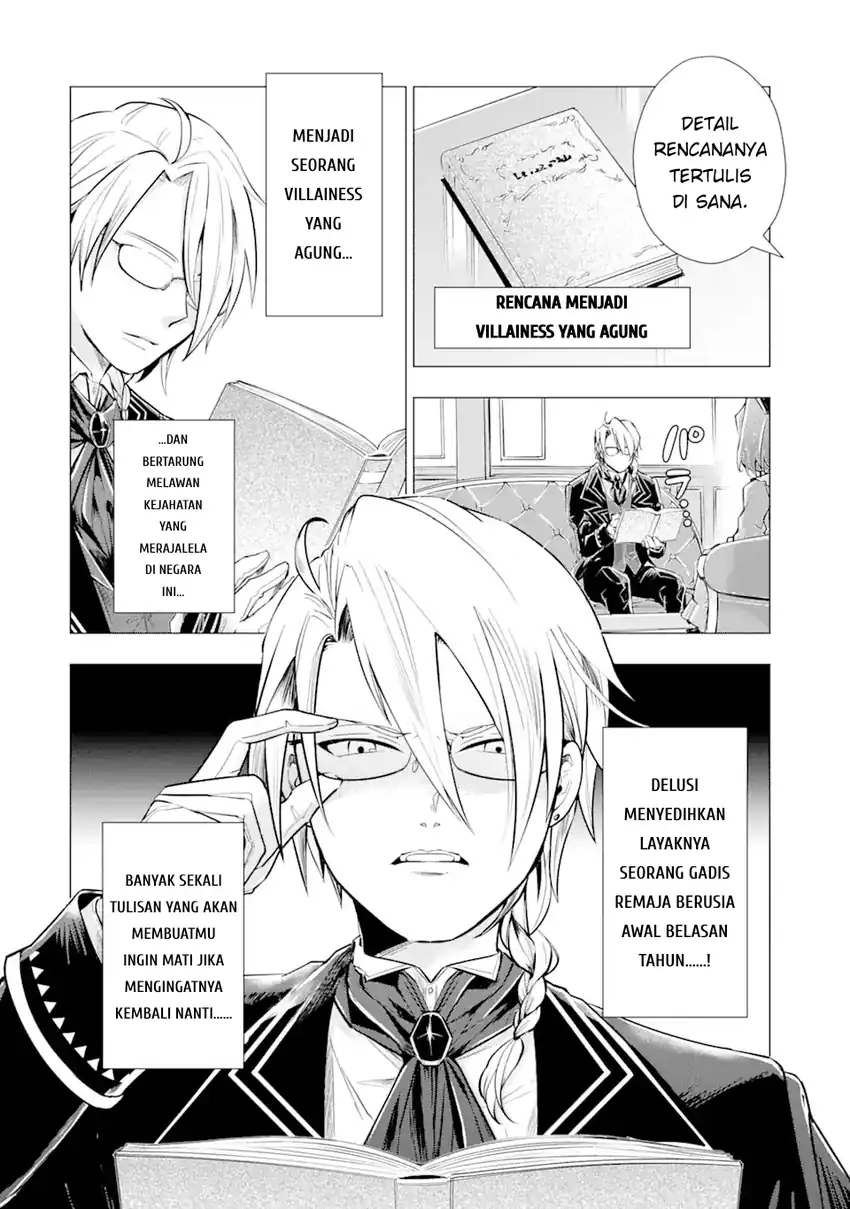 Kareinaru Akujo ni Naritai wa!: Aisare Tensei Shoujo wa, Tanoshii Nidome no Jinsei o Okurimasu Chapter 1 Gambar 39