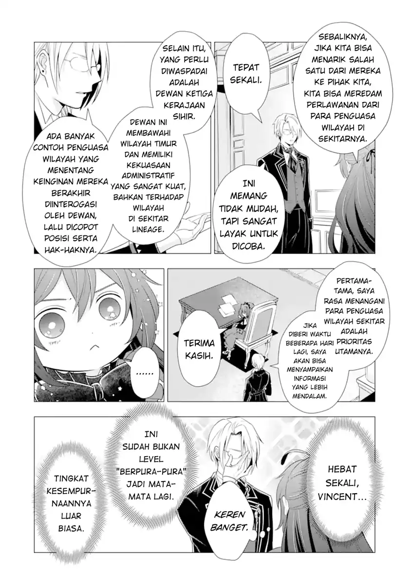 Kareinaru Akujo ni Naritai wa!: Aisare Tensei Shoujo wa, Tanoshii Nidome no Jinsei o Okurimasu Chapter 3 Gambar 24